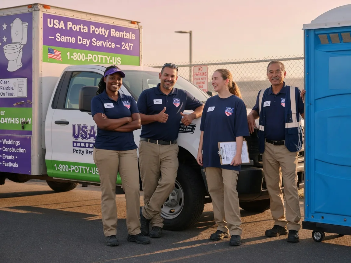 Porta Potty Rental company in Flat Rock, MI