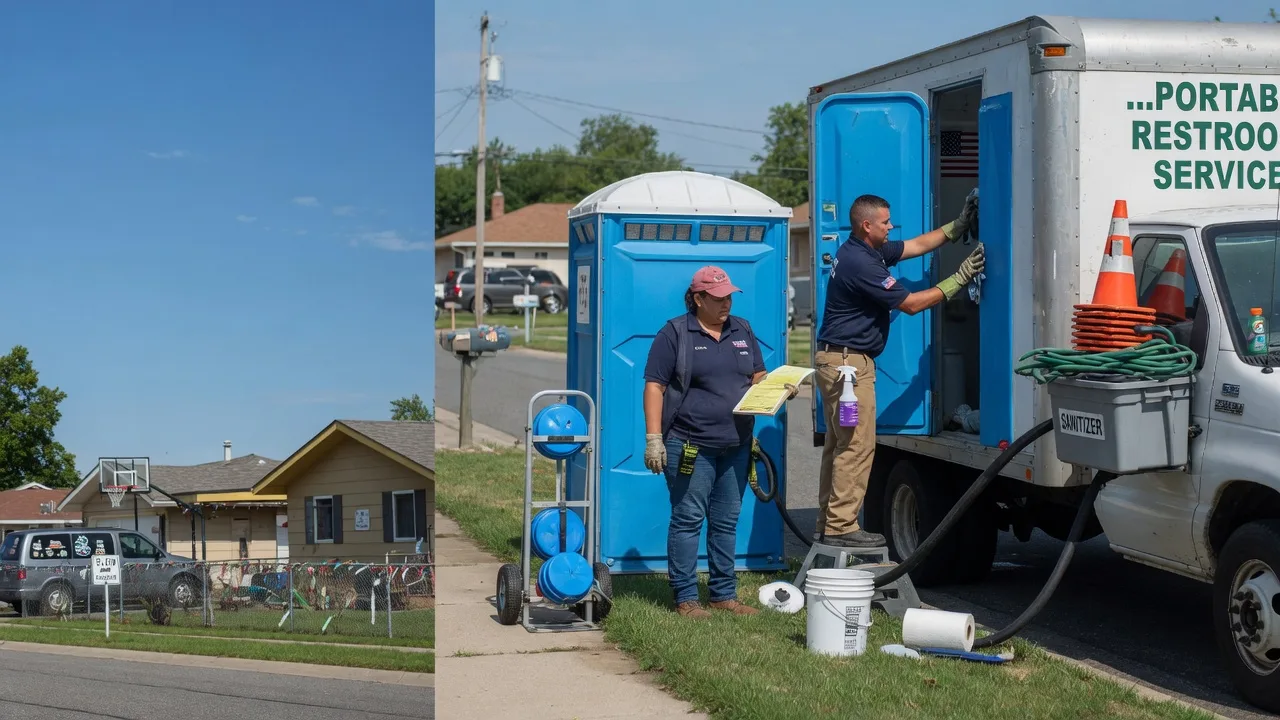 Portable Toilet Rental in Flat Rock, MI near me